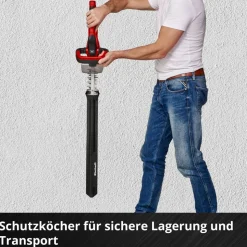 Akku-Heckenschere 'GC-CH 1855/1 Li Kit' mit Akku und Ladegerät