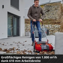 Akku-Kehrmaschine 'TE-SW 18/610 Li-Solo' Power X-Change