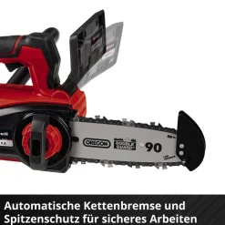 Akku-Kettensäge 'Fortexxa 18/20 TH' 18 V ohne Akku und Ladegerät