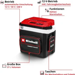 Akku-Kühlbox 'TE-COL 18/27 Li-Solo' Set 18 V ohne Akku und ohne Ladegerät