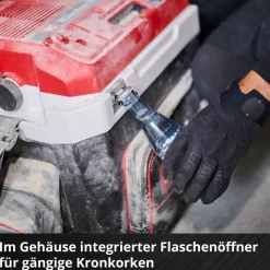 Akku-Kühlbox 'TE-COL 18/27 Li-Solo' schwarz/rot 27 l mit Warmhaltefunktion
