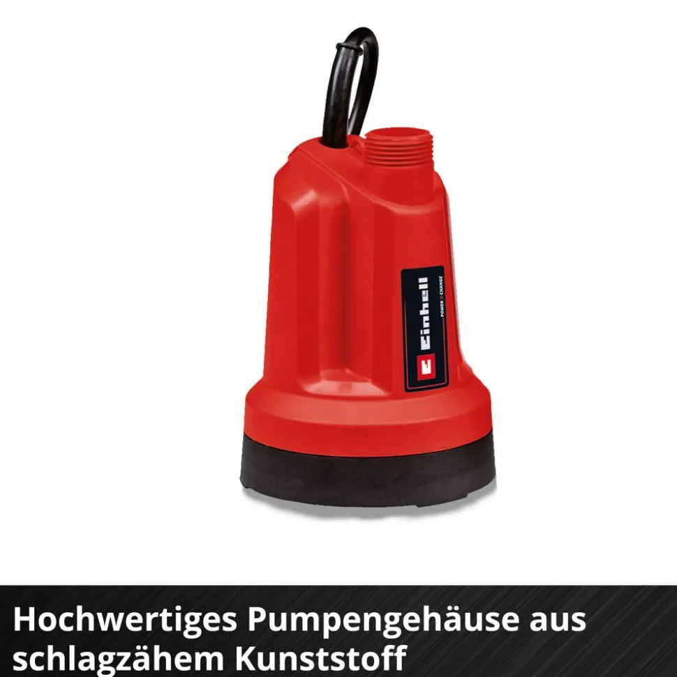 Akku-Klarwasserpumpe 'GE-SP 18 Li' Power X-Change 18 W 5000 l/h