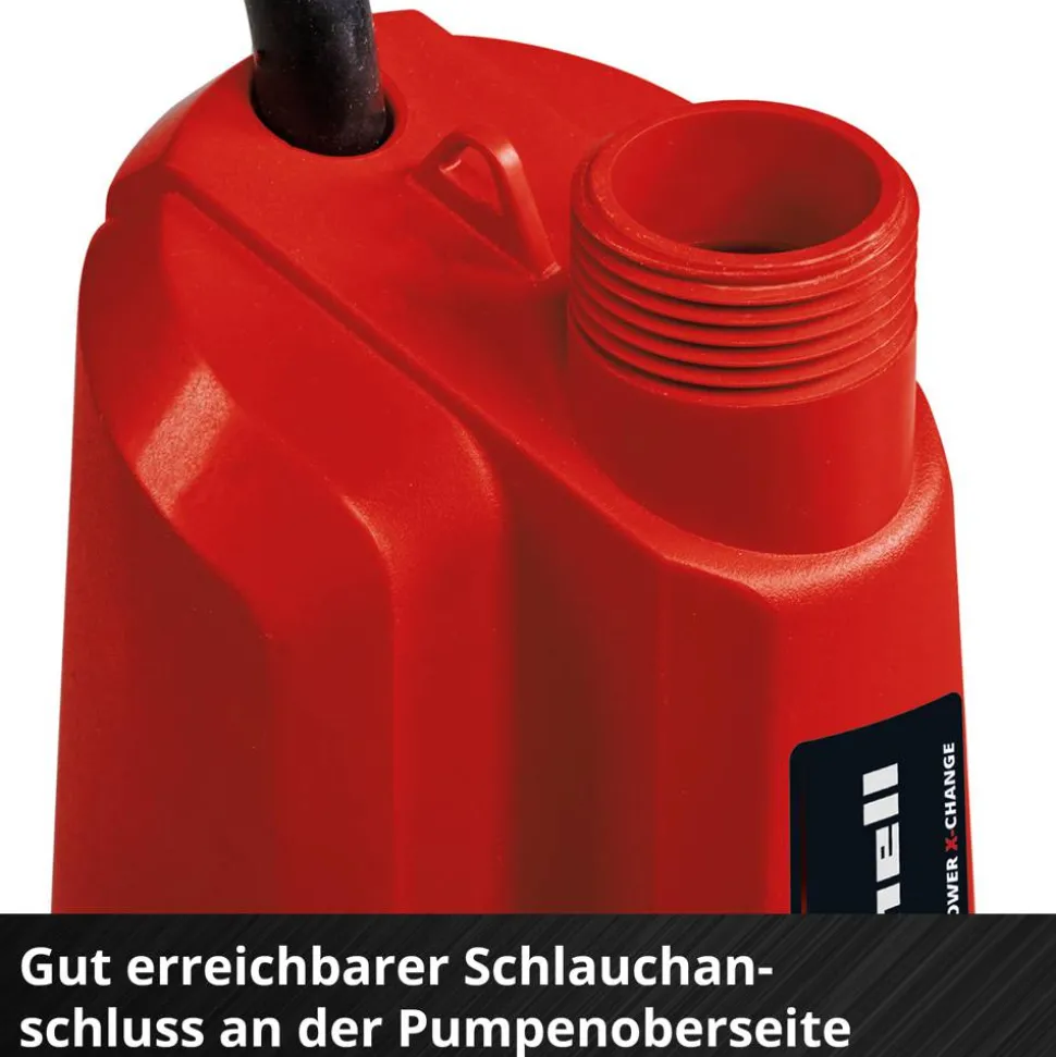 Akku-Klarwasserpumpe 'GE-SP 18 Li' Power X-Change 18 W 5000 l/h