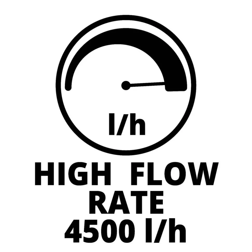 Akku-Klarwasserpumpe 'GE-SP 18 LL Li' 4500 l/h mit Akku und Ladegerät