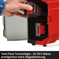 Akku-Koffer-Kompressor 'TE-AC 36/8 Li OF Set-Solo' 36 V