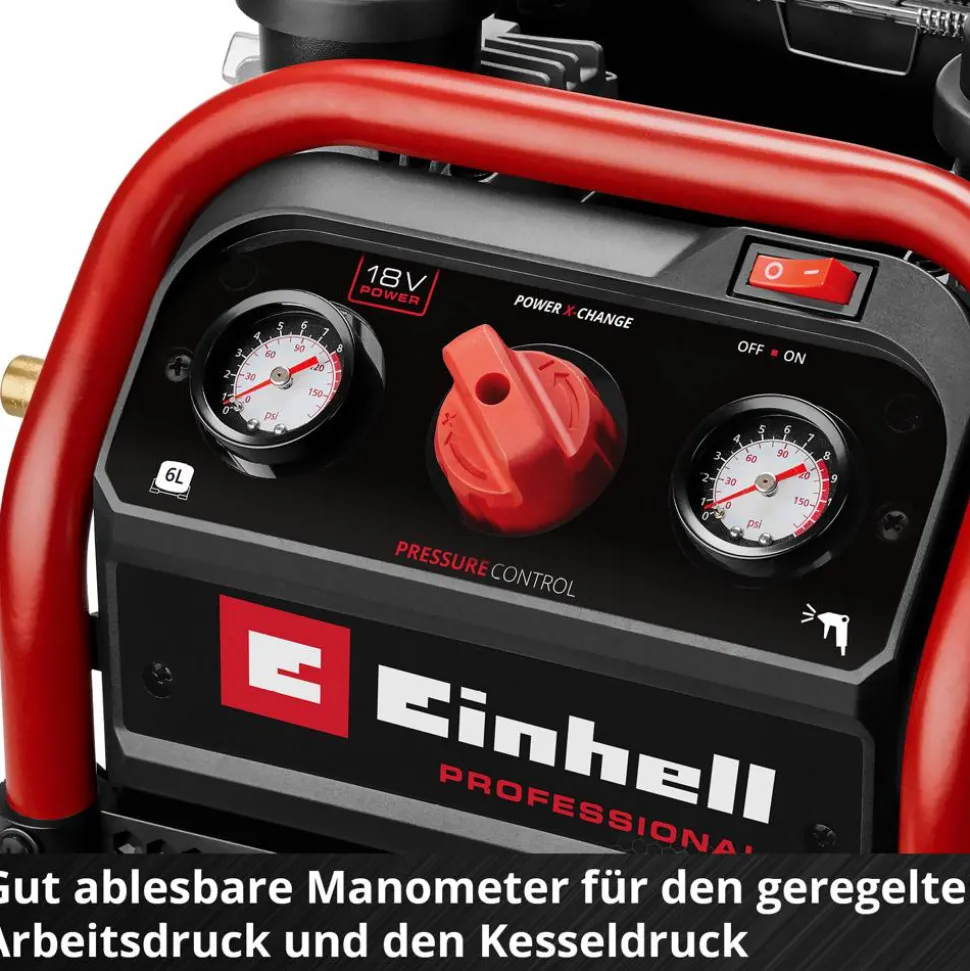 Akku-Kompressor 'Silenzzo 18/160' ohne Akku