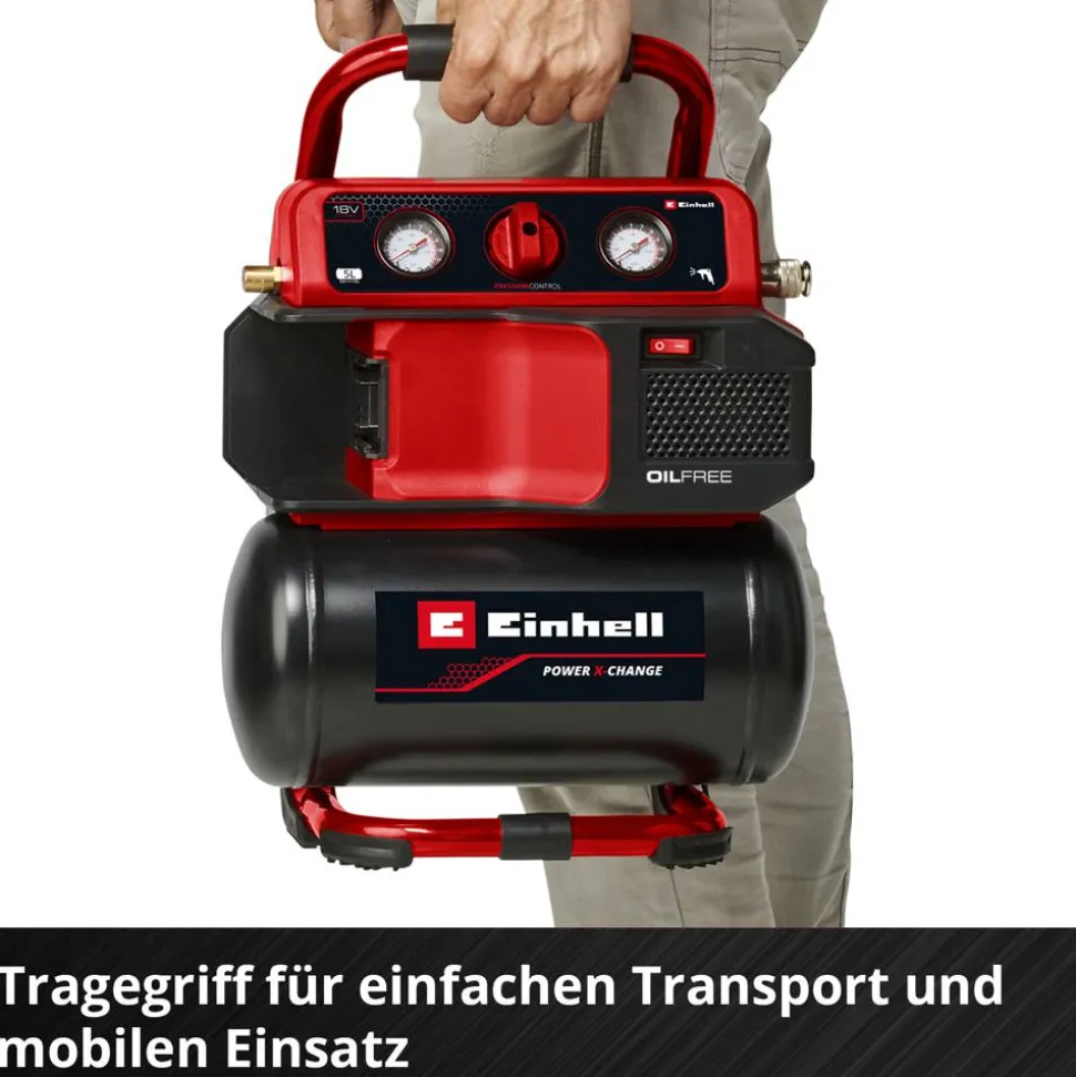 Akku-Kompressor 'TE-AC 18/75 Li OF-Solo' ohne Akku