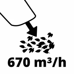 Akku-Laubbläser 'GP-LB 18/200 Li E-Solo' ohne Akku