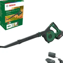 Akku-Laubbläser 'UniversalLeafBlower SET 18V-130' mit Akku und Ladegerät