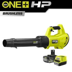 Akku-Laubgebläse 'RY18BLXD-150 ONE+ HP Whisper™ Brushless' 18 V mit Akku und Ladegerät