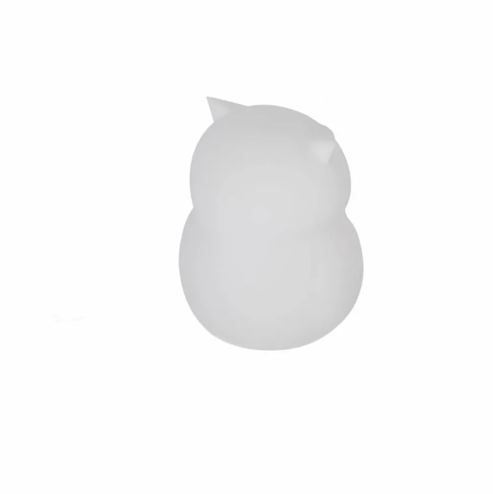 Akku-LED-Nachtlicht 'Eule' weiß 12 cm, mit Farbwechsler