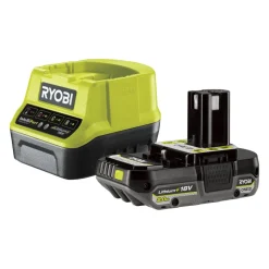Akku-Maschinen-Set 'ONE+ R18IWPI-120S' 18 V Akku-Schlagschrauber- und Handkompressor, inkl. Akku und Ladegerät