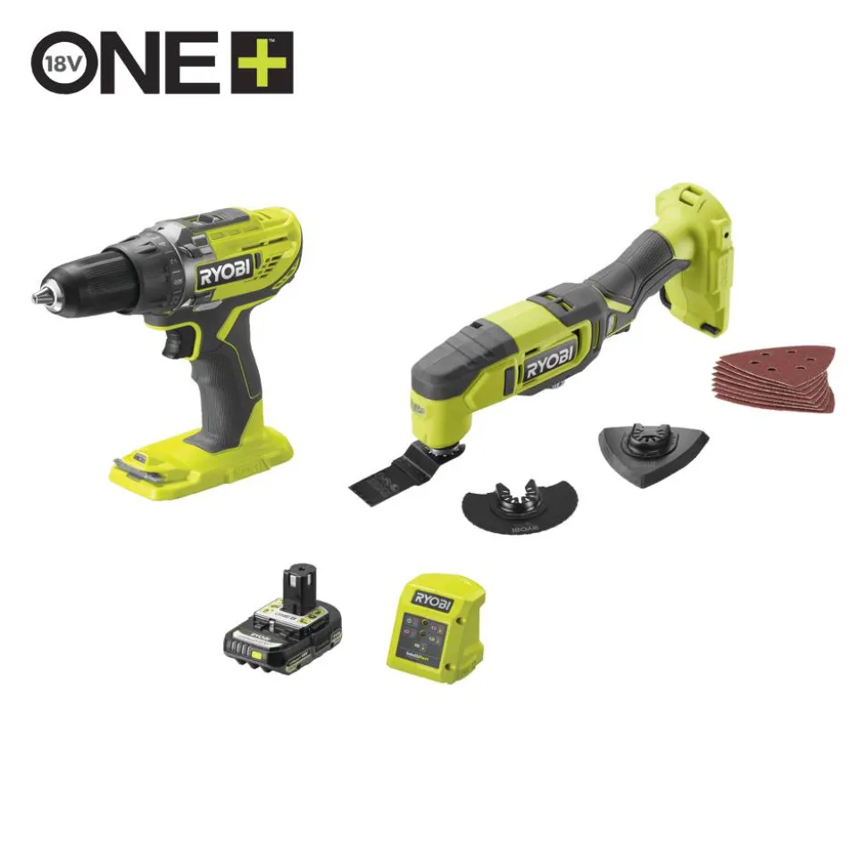 Akku-Maschinen-Set '18 V ONE +' mit Akku und Ladegerät