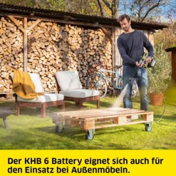 Akku-Mitteldruckreiniger 'KHB 6'