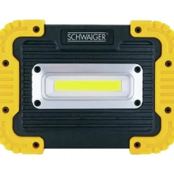 Akku-Multifunktionsstrahler schwarz/gelb 1000 lm 17,5 x 13 x 4,5 cm