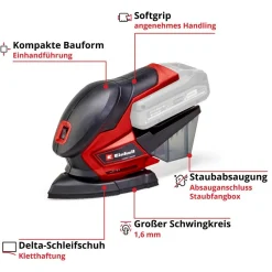 Akku-Multischleifer 'TE-OS 18/150 Li Solo' 18 V ohne Akku