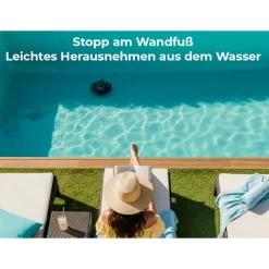 Akku-Pool‑Roboter 'RBG90' für Pools bis 80 m²