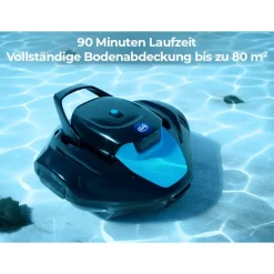 Akku-Pool‑Roboter 'RBG90' für Pools bis 80 m²