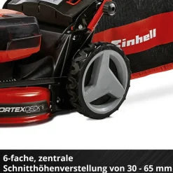 Akku-Rasenmäher 'GP-CM 36/47 S HW Li' mit 4 x 18 V Akkus und 2 Ladegeräten, bis 700 m²