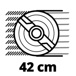 Akku-Rasenmäher 'Rasarro 36/42' mit Akku und Ladegerät bis 725 m²
