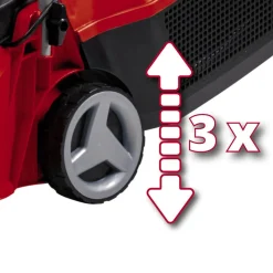 Akku-Rasenmäher-Set 'GE-CM 18/30 Li CT' 18 V mit Akku, 4-teilig, bis 150 m²