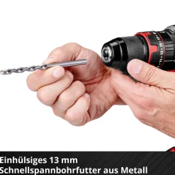 Akku-Schlagbohrschrauber 'TE-CD 18/44 Li-i' mit 2,5 Ah Akku und Ladegerät
