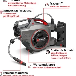 Akku-Schlauchtrommel 'GE-HR 18/30-1 Li-Solo' ohne Akku und Ladegerät
