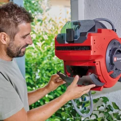 Akku-Schlauchtrommel 'GE-HR 18/30 WH Li-Solo' ohne Akku, Ladegerät und Gartenschlauch