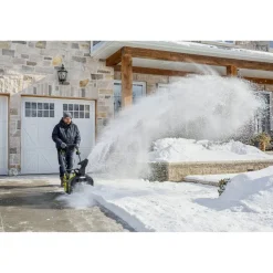 Akku-Schneefräse 'Brushless Max Power RY36STX45A-140' 36 V inklusive Akku und Ladegerät