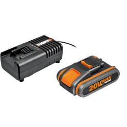 Akku-Starter-Set Akku 20V / 2,0 Ah und Ladegerät 14,4-20V - WA3601