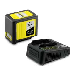 Akku-Starter-Set 'Battery Power' Ladegerät und Akku 36 V, 5,0 Ah