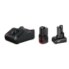 Akku-Starter-Set 'Professional' Ladegerät, Akku 12 V, 2,0 Ah und Akku 12 V, 4,0 Ah