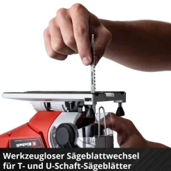 Akku-Stichsäge 'TE-JS 18/80 Li-Solo' ohne Akku und Ladegerät