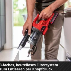Akku-Stielstaubsauger 'TE-SV 18 Li-FLX-Solo' 18 V ohne Akku und Ladegerät