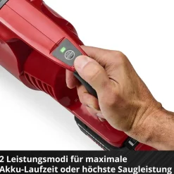 Akku-Stielstaubsauger 'TE-SV 18 Li' 18 V mit Akku und Ladegerät