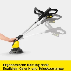 Akku-Unkrautentferner 'WRE 18-55 Battery-Set' mit Akku und Ladegerät