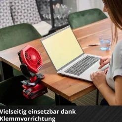 Akku-Ventilator 'GC-CF 18/110 Li-Solo' ohne Akku und Ladegerät