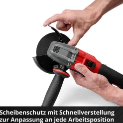 Akku-Winkelschleifer 'AXXIO 18/125' 8500 r/min