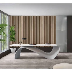 Akustikpaneel 3D 'Amalfi' Eiche 2400 x 561 x 25 mm