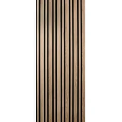 Akustikpaneel 3D 'Amalfi' Eiche 2400 x 561 x 25 mm