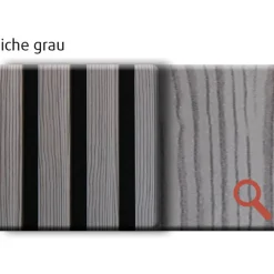 Akustik-Paneel Eiche grau 2400 x 561 x 19 mm