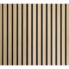 Akustik-Paneel Eiche natur furniert 2400 x 561 x 19 mm