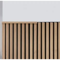 Akustik-Paneel Eiche natur furniert 2400 x 561 x 19 mm