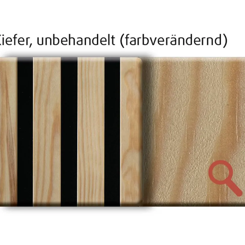 Akustik-Paneel Kiefer 2400 x 561 x 19 mm