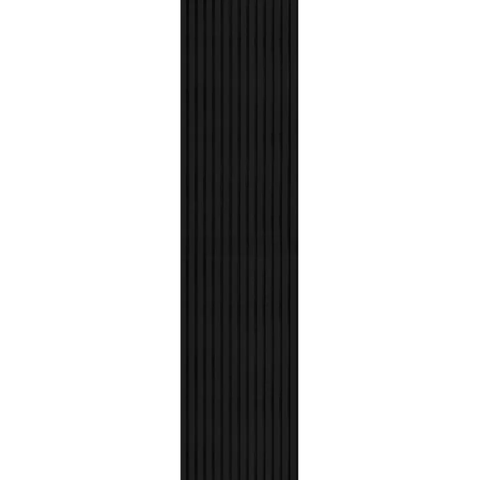 Akustik-Paneel schwarz matt 2400 x 561 x 19 mm