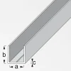 Alfer® clampline U-Profil 0,6 x 200 cm