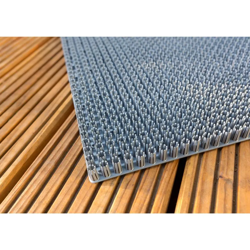 Allwettermatte grau 60 x 40 cm
