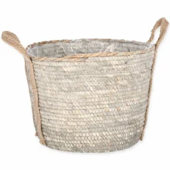Allzweckkorb Maisblatt/Seegras natur Ø 34 x 28 cm