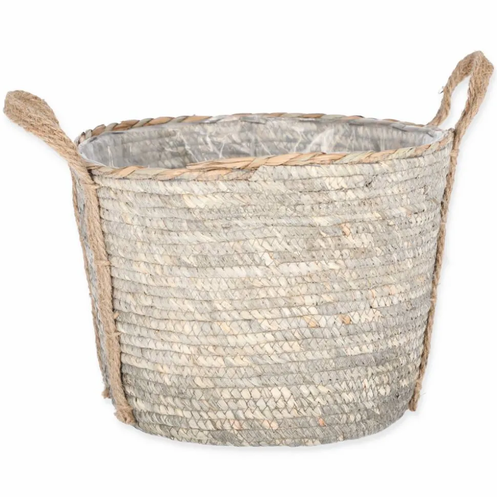 Allzweckkorb Maisblatt/Seegras natur Ø 34 x 28 cm