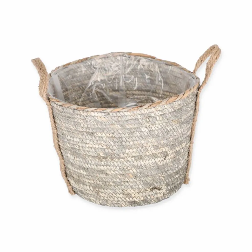 Allzweckkorb Maisblatt/Seegras natur Ø 34 x 28 cm